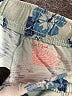 Cat & Jack Floral Blue Shorts Size 8 - photo 3