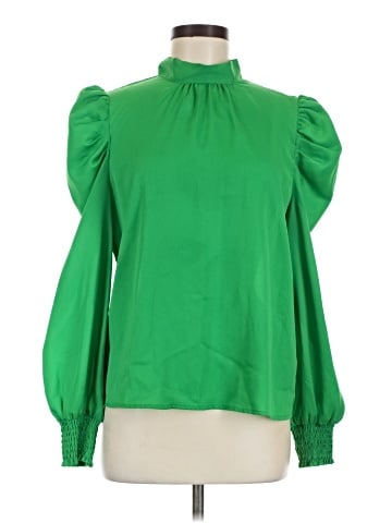 Jealous Tomato Long Sleeve Blouse (view 1)