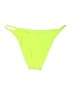 L Space Solid Green Swimsuit Bottoms Size XL - photo 2