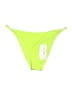 L Space Solid Green Swimsuit Bottoms Size XL - photo 1