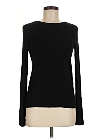 Zara W&B Collection Long Sleeve T-Shirt (view 1)