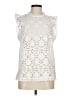 J.Crew White Sleeveless Blouse Size M - photo 1