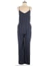 Ganni Stripes Blue Jumpsuit Size EU 40 / US 10 - photo 1