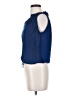 Left Coast by Dolan 100% Polyester Blue Sleeveless Blouse Size XXS - photo 5