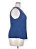 Halogen Blue Sleeveless Top Size 2X - photo 4