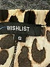 Wishlist 100% Polyester Animal Print Gold Casual Pants Size S - photo 7