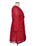 Madewell 100% Polyester Red Cocktail Dress Size 14 - photo 4