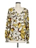 CAbi 100% Polyester Yellow Long Sleeve Blouse Size M - photo 1