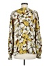 CAbi 100% Polyester Yellow Long Sleeve Blouse Size M - photo 2