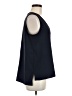 Ann Taylor 100% Polyester Black Sleeveless Blouse Size M - photo 4