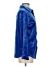 Charter Club Metallic Blue Long Sleeve Blouse Size XS - photo 4