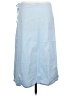 Assorted Brands 100% Cotton Solid Blue Casual Skirt Size L (estimated) - photo 2
