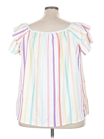 Unbranded Short Sleeve Blouse (view 2)