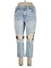 American Eagle Outfitters Color Block Blue Jeans Size 14 - photo 1