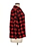 Target 100% Cotton Plaid Red 3/4 Sleeve Button-Down Shirt Size 1X - photo 4
