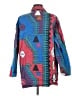 Chico's 100% Cotton Print Red Jacket Size Med (1) - photo 2