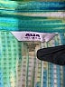 Alia 100% Polyester Chevron-herringbone Green 3/4 Sleeve Blouse Size 22 - photo 7