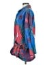 Chico's 100% Cotton Print Red Jacket Size Med (1) - photo 5