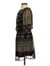 Bebop 100% Polyester Paisley Green Casual Dress Size S - photo 5