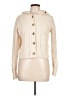 Derek Heart 100% Polyester Ivory Cardigan Size L - photo 1