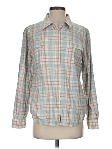 L.L.Bean Long Sleeve Button-Down Shirt (view 1)