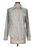 L.L.Bean Plaid Teal Long Sleeve Button-Down Shirt Size S - photo 1