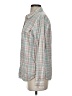 L.L.Bean Plaid Teal Long Sleeve Button-Down Shirt Size S - photo 5