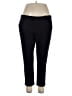 Merona Solid Black Active Pants Size 16 - photo 1