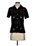 Karen Kane Black Short Sleeve Blouse Size S - photo 1