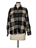 Old Navy 100% Cotton Plaid Black Long Sleeve Button-Down Shirt Size M - photo 1