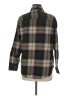 Old Navy 100% Cotton Plaid Black Long Sleeve Button-Down Shirt Size M - photo 2