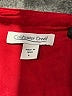 Coldwater Creek 100% Polyester Red 3/4 Sleeve Blouse Size L - photo 7