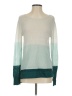 Hinge Color Block Teal Pullover Sweater Size XS - photo 1