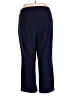 Dennis by Dennis Basso Solid Blue Casual Pants Size 3X - photo 2