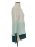 Hinge Color Block Teal Pullover Sweater Size XS - photo 4