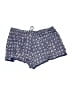 En Creme 100% Rayon Paisley Blue Shorts Size M - photo 2