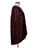 Intro Burgundy Long Sleeve Blouse Size L - photo 4