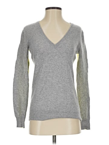 Aqua Cashmere Pullover Sweater (view 1)