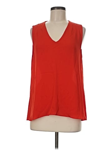 Diane von Furstenberg Sleeveless Silk Top (view 1)