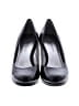 AK Anne Klein 100% Leather Black Heels Size 8 - photo 2