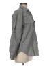 Dockers 100% Cotton Houndstooth Gray Long Sleeve Button-Down Shirt Size M - photo 4