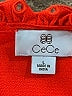 CeCe Red Long Sleeve Blouse Size L - photo 7