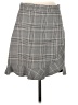 Zara Plaid Gray Formal Skirt Size M - photo 1