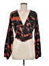 Akira Black Long Sleeve Blouse Size M - photo 1