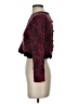 Karin Stevens 100% Rayon Burgundy Long Sleeve Blouse Size 4 - photo 5
