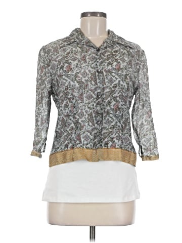 Tramp 3/4 Sleeve Blouse (view 1)
