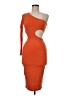 JLUXLABEL Orange Cocktail Dress Size M - photo 1