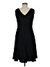 Talbots 100% Polyester Solid Black Cocktail Dress Size 6 - photo 2