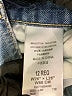 Levi's Hearts Blue Jeans Size 12 - photo 4
