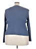 Leith Blue Long Sleeve Blouse Size 3X - photo 2
